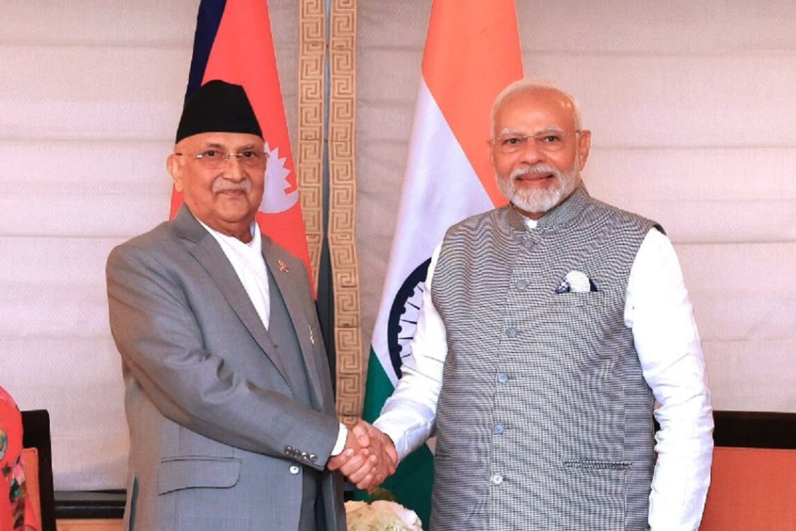 ओली भारत जान आतुर, दिल्ली  चुपचाप